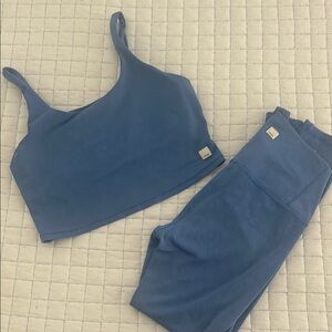 Vuori Blue Women's Pants & Jumpsuit Set